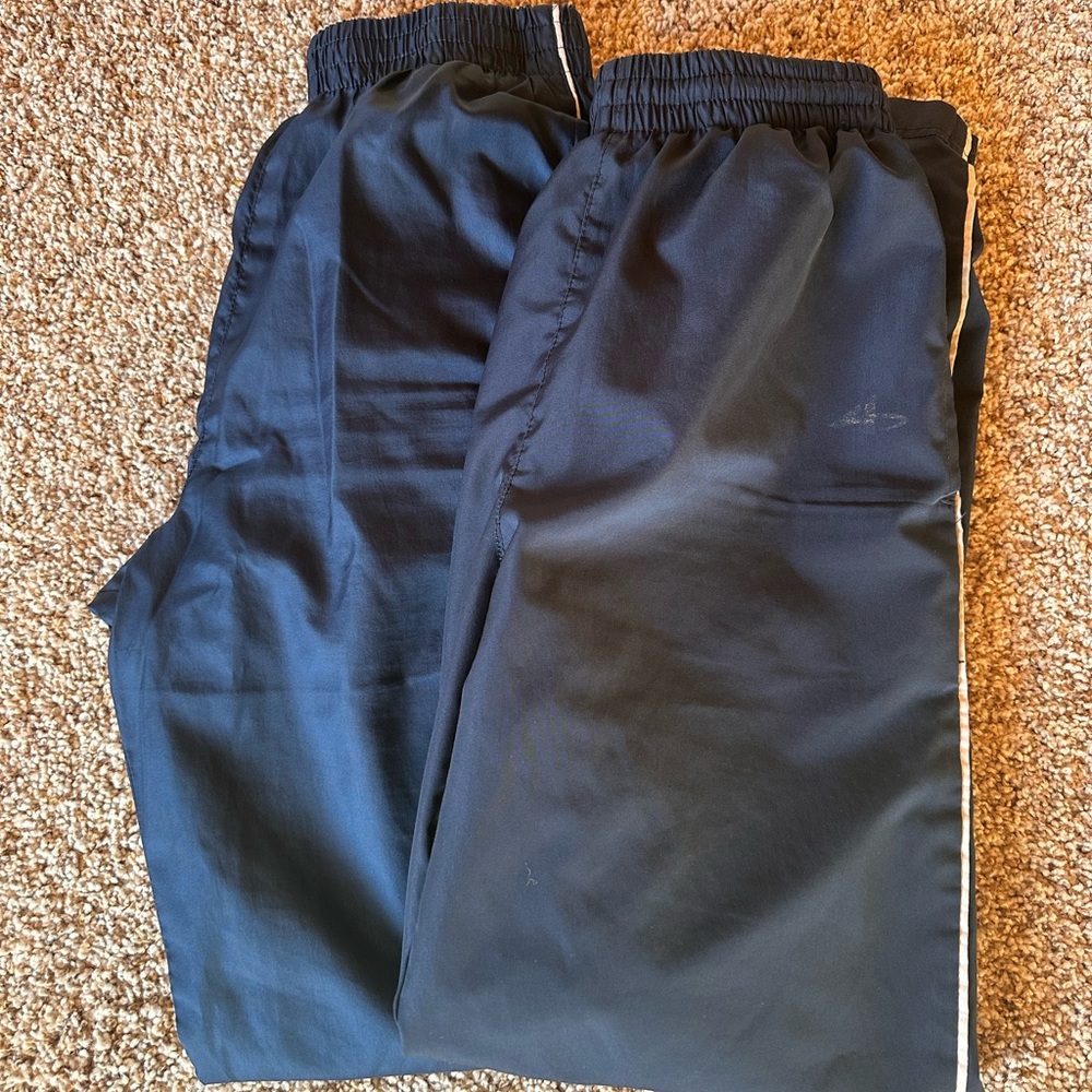 Blue wind pants